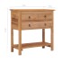 Aparador de madera maciza de teca 78x35x80