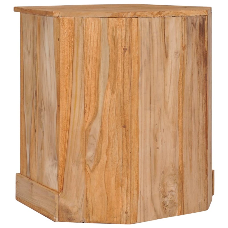 Aparador de madera maciza de teca 60x45x60