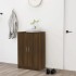 Mueble zapatero madera contrachapada roble marrón 60x35x92
