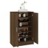 Mueble zapatero madera contrachapada roble marrón 60x35x92