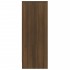 Mueble zapatero madera contrachapada roble marrón 60x35x92