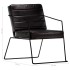 Sillón de cuero auténtico
