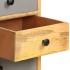 Aparador de madera maciza de mango 110x30x82