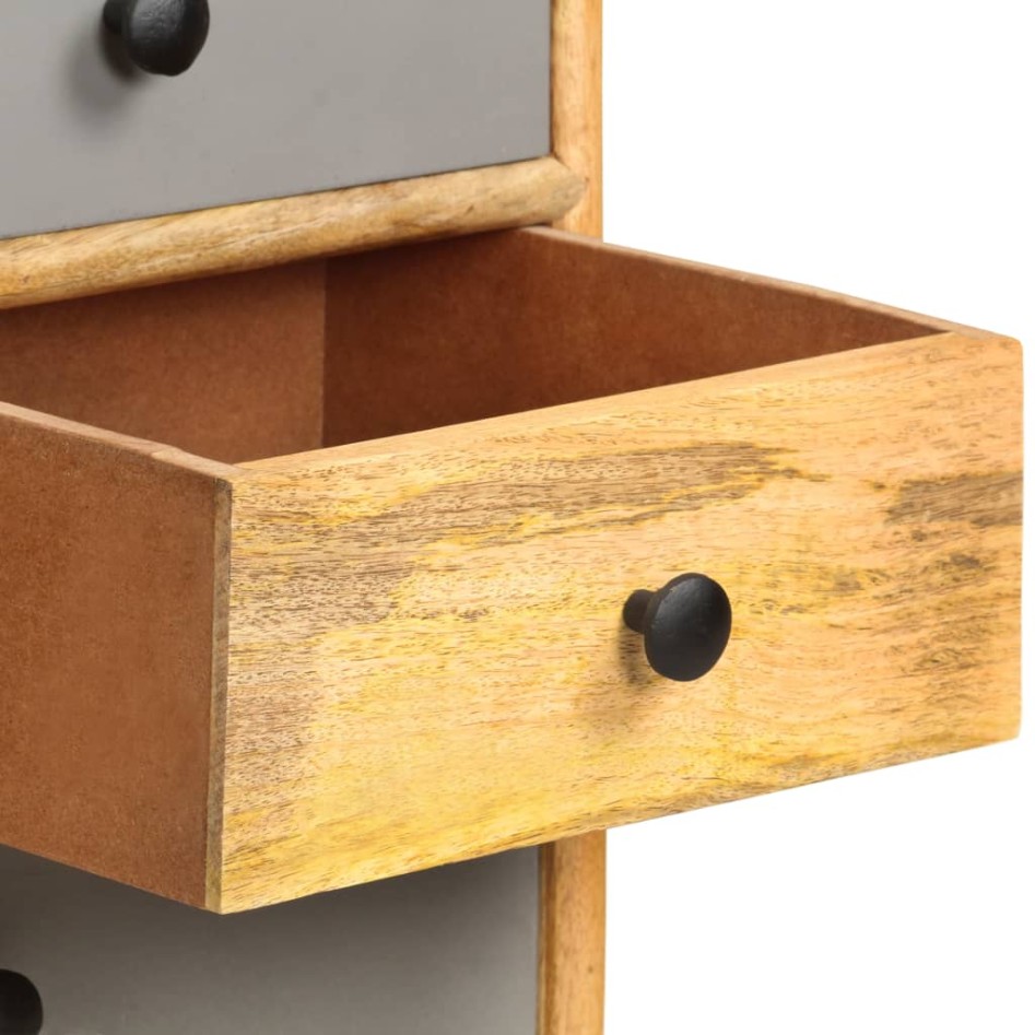 Aparador de madera maciza de mango 110x30x82