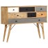 Aparador de madera maciza de mango 110x30x82