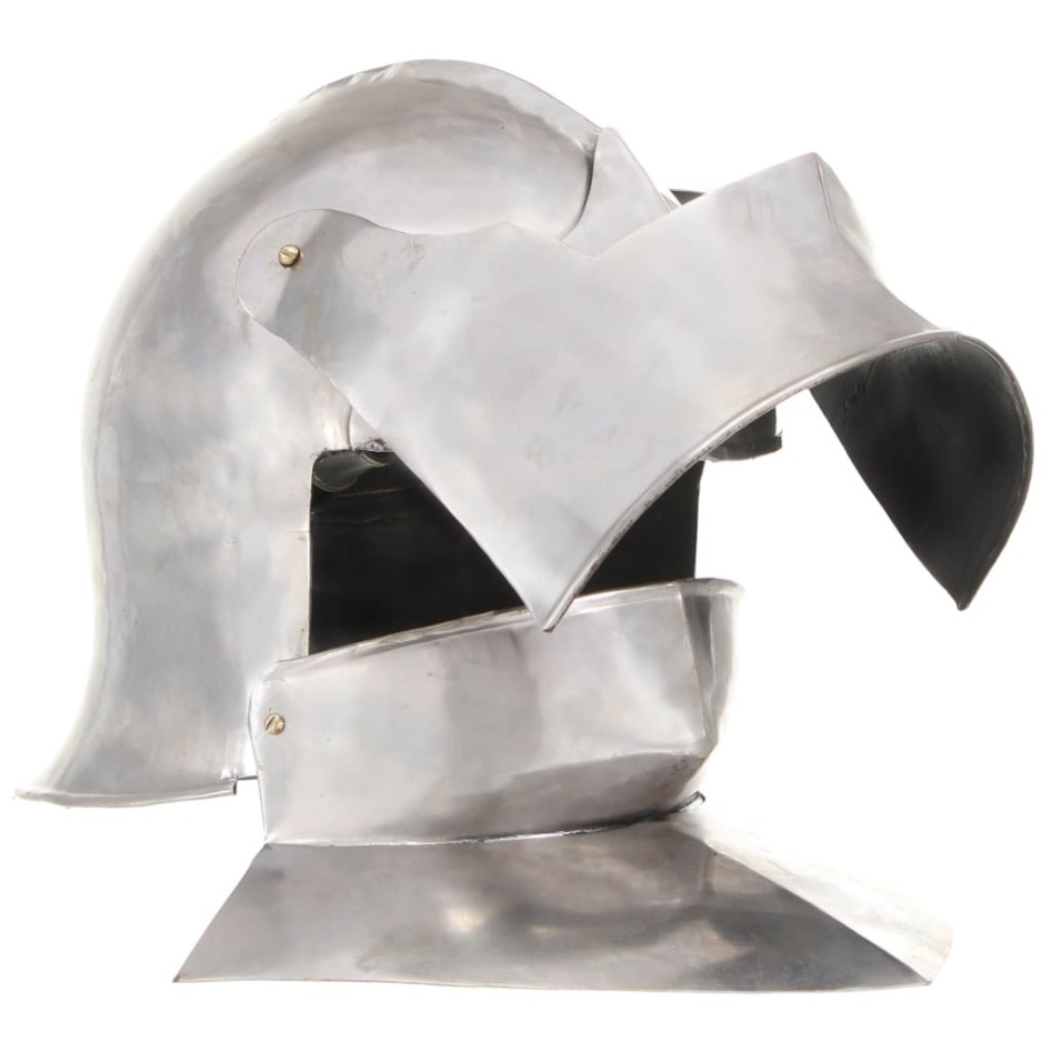 Réplica de casco de caballero medieval antiguo LARP acero