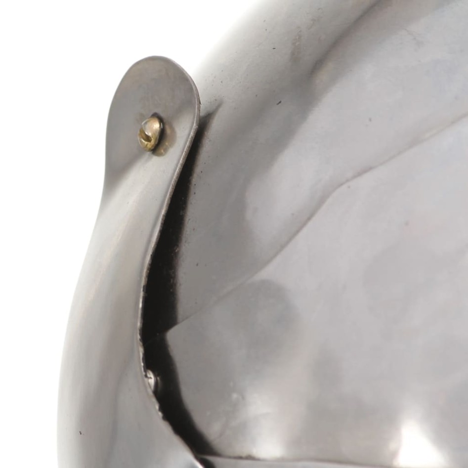 Réplica de casco de caballero medieval antiguo LARP acero