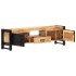 Mueble para TV madera de mango rugosa 140x30x40