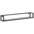 Estantes de pared 2 unidades 120 cm madera maciza