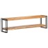 Mueble de TV de madera maciza de acacia 150x30x40