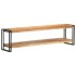 Mueble de TV de madera maciza de acacia 150x30x40