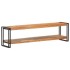Mueble de TV de madera maciza de acacia 150x30x40