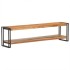 Mueble de TV de madera maciza de acacia 150x30x40