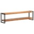 Mueble de TV de madera maciza de acacia 150x30x40