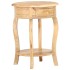 Mesa auxiliar de madera maciza de mango 37x37x61