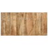 Mesa de comedor de madera de mango rugosa 160x80x76