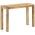 Mesa consola de madera de mango rugosa 110x35x76