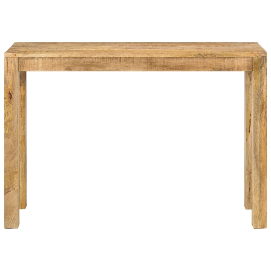 Mesa consola de madera de mango rugosa 110x35x76