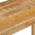 Mesa consola de madera de mango rugosa 110x35x76