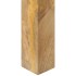 Mesa consola de madera de mango rugosa 110x35x76