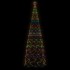 Árbol de Navidad cónico 1400 LED de colores 160x500