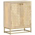 Aparador con 2 puertas madera maciza de mango 55x30x70