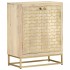 Aparador con 2 puertas madera maciza de mango 55x30x70