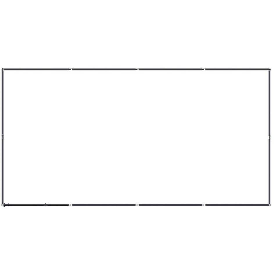 Perrera de exterior de acero 7,37