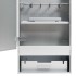 Horno ahumador de barbacoa con mesa acero