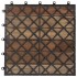 Baldosas de terraza 20 uds madera maciza acacia gris 30x30