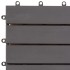 Baldosas de terraza 20 uds madera maciza acacia gris 30x30