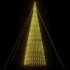Árbol de Navidad LED 1544 LEDs blanco cálido 500