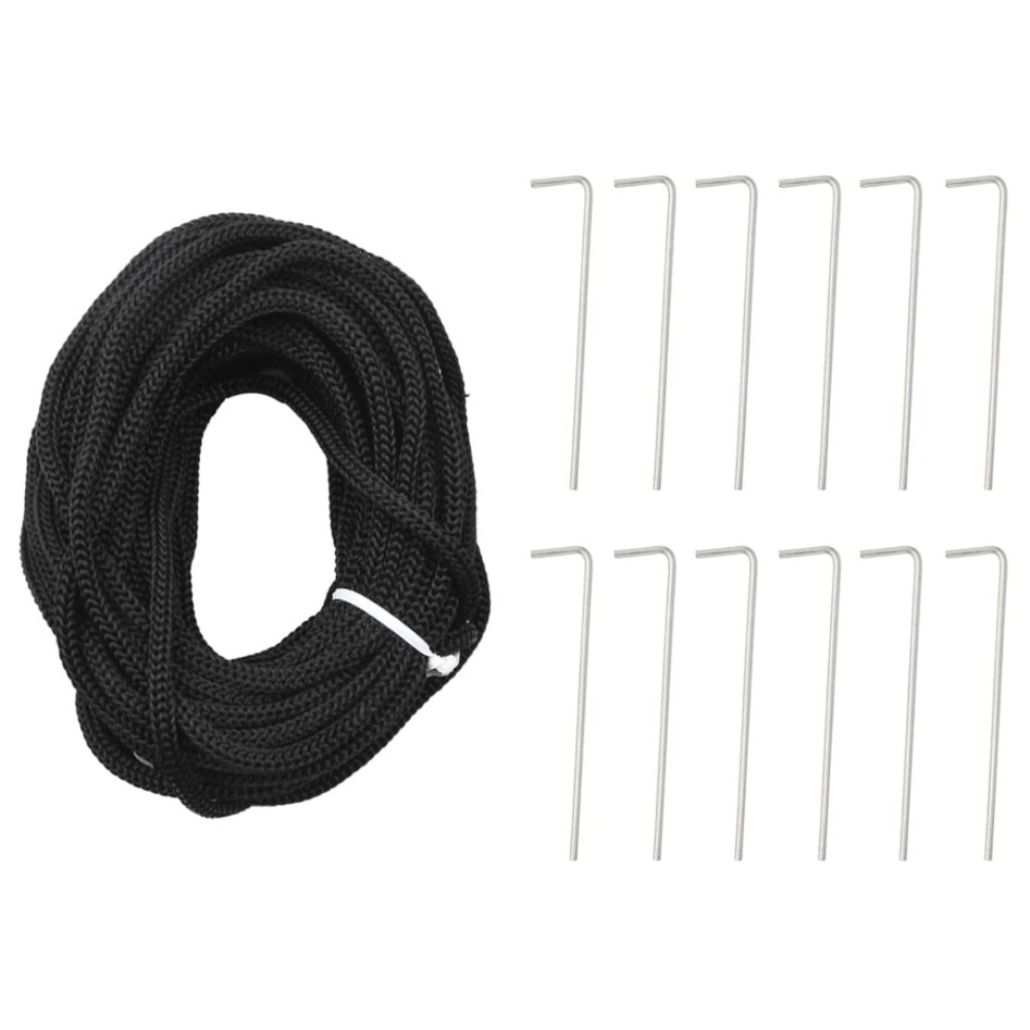 Árbol de Navidad en asta bandera 1534 LED blanco cálido 500