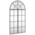Espejo de pared arco de hierro negro 60x110