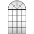 Espejo de pared arco de hierro negro 60x110