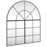 Espejo de pared arco de hierro negro 100x110