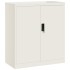 Armario archivador de acero blanco 79x40x90
