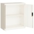 Armario archivador de acero blanco 79x40x90