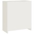 Armario archivador de acero blanco 79x40x90