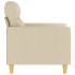 Sillón de tela color crema 60