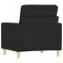 Sillón de tela negro 60