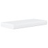 Sofá cama con colchón tela gris claro 80x200