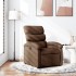 Sillón reclinable de tela