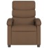 Sillón reclinable de tela