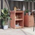 Mueble de cocina de exterior madera maciza Douglas 55x55x92