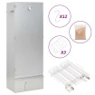 Horno ahumador de BBQ con generador humo frío acero galvanizado