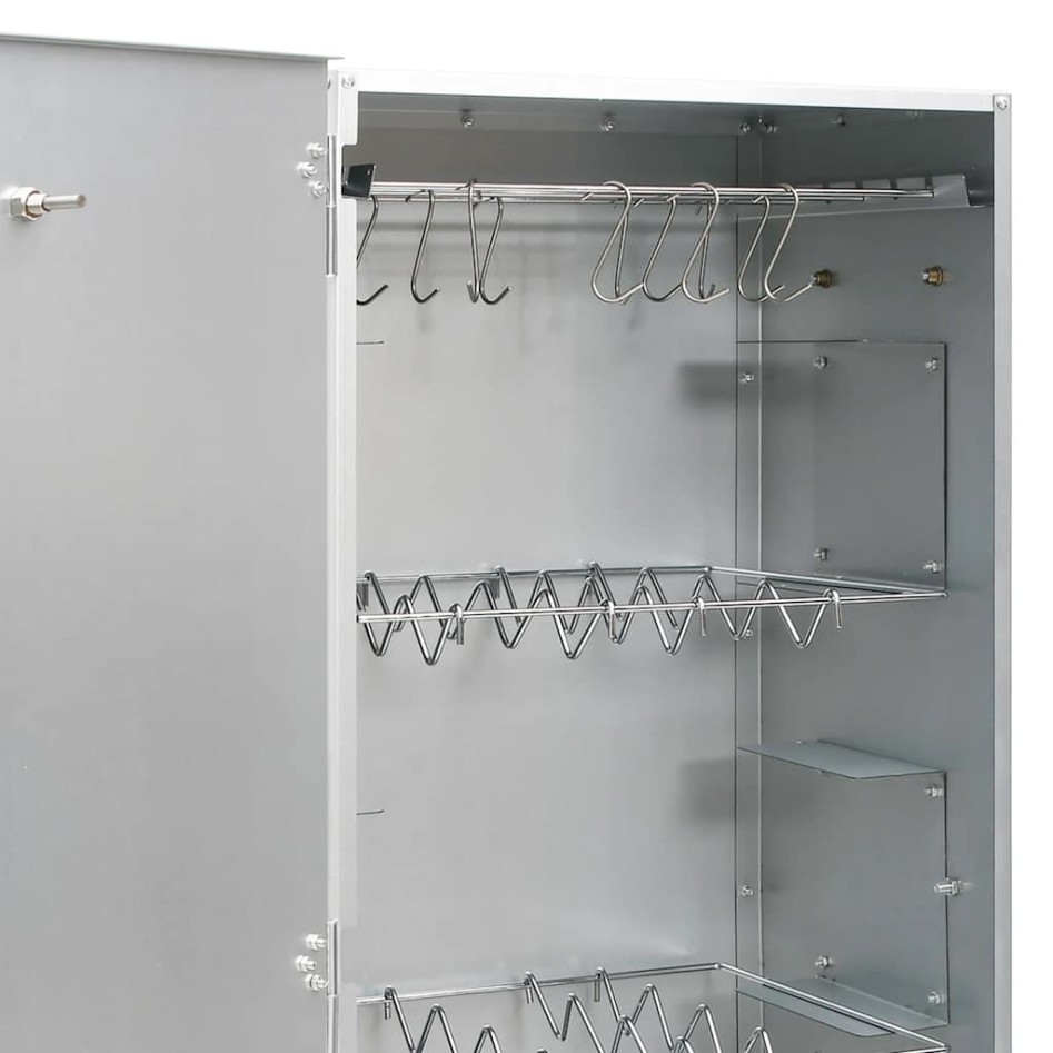 Horno ahumador de BBQ con generador humo frío acero