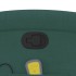 Sillón de masaje reclinable de terciopelo verde