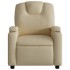 Sillón reclinable de tela