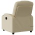 Sillón reclinable de tela